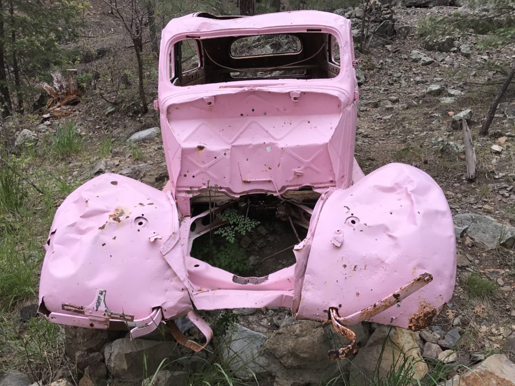 The Pink Car Front in Walker, AZ