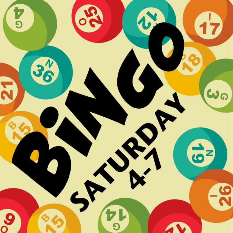 BINGO This Saturday at 400pm Walker Community